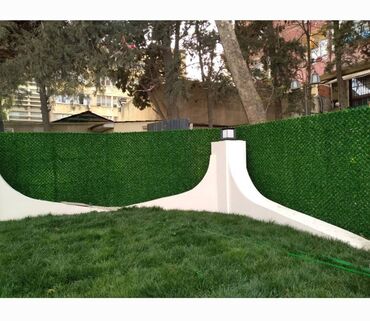 Bağ və bostan üçün digər məhsullar: Yaşıl dekorativ hasar-çim çit-setka qazon. Şirkətimiz tərəfindən — 24