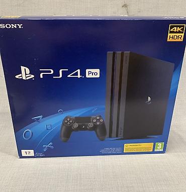 xbox seris x: Sony Playstation 4 pro 1TB Qutusu var, 2 dualshok original, 2 şarj — 4