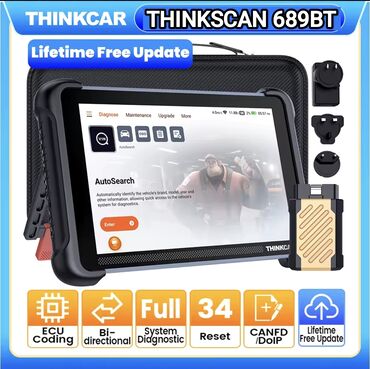 Alati za automobile: Thinkcar ThinkScan 689BT OBD2 Dijagnostički skener Puni sistem 34 — 3