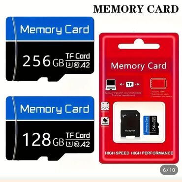 Yaddaş kartları: 😲128gb-15azn 😲256gb -20azn mağaza bağlandığı üçün ucuza verilir — 1