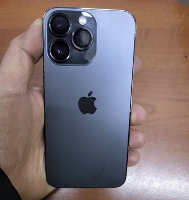 iphone 12 islenmis: IPhone 13 Pro, 128 GB, Graphite, Simsiz şarj, Face ID