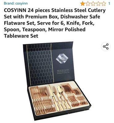 Süfrə ləvazimat dəstləri: Dəst paslanmaz polad sifarişlə gəlir. Zeng yada vatsap. 16 və 24 — 8