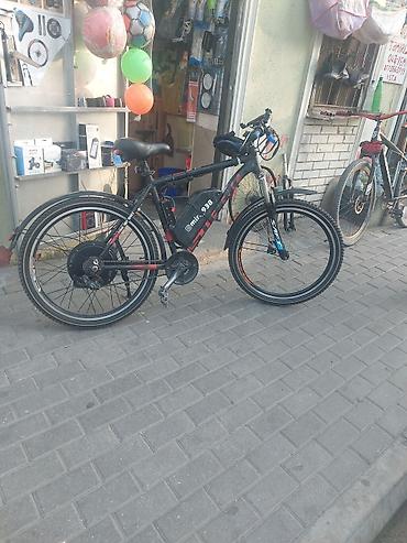 Электровелосипеды: 1000 vatliq elektirikli velosped Görnürdə prablem yoxdu adaptırı opşu — 4