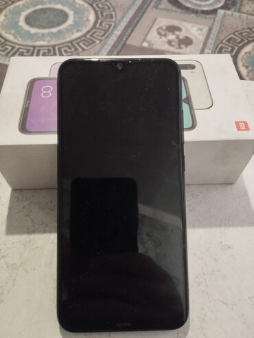 телефон бу ми: Redmi, Redmi Note 8, Колдонулган, 64 ГБ, түсү - Кара, 2 SIM
