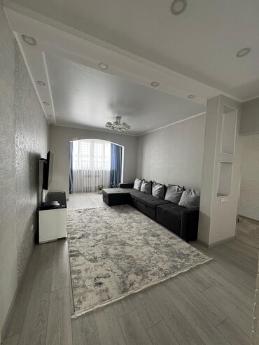 сары челек квартиры: 4 бөлмө, 106 кв. м, 106-серия жакшыртылган, 9 кабат, Евроремонт