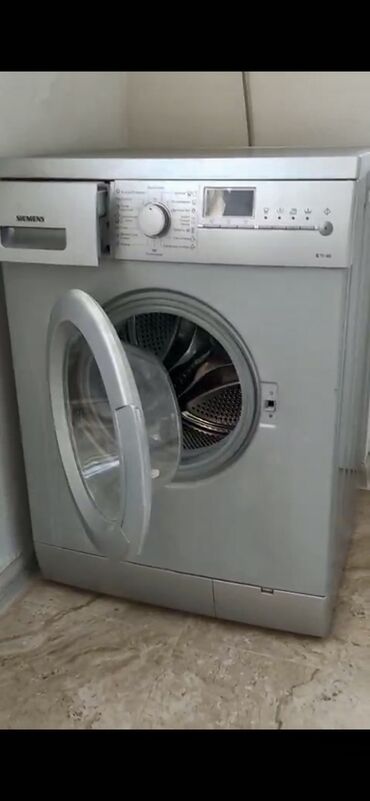 paltar yuyan masin gence: Paltaryuyan maşın Siemens, 6 kq, İşlənmiş, Avtomat, Qurutmasız, Kredit yoxdur
