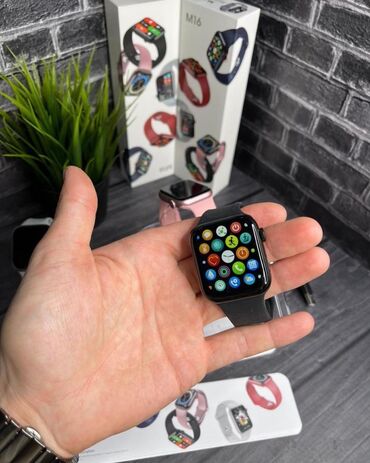 mi watch lite qiymeti: Новый, Смарт часы, Apple, Сим карта, цвет - Черный