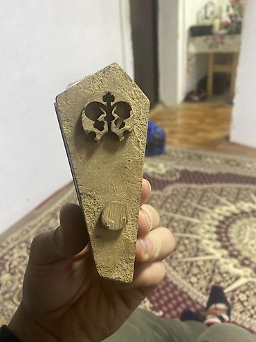 Варган (Jew’s harp) с деревянным футляром-держателем ручной работы