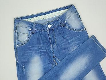 bluzki oversize: Spodnie jeansowe, 14 lat, 164, stan - Idealny — 1