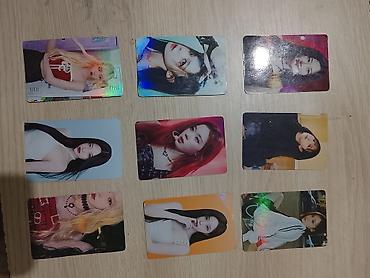 Открытки: Фотокарточки с изображениями участниц k-pop группы (несколько — 1