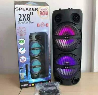 55 oglasa | lalafo.rs: Bluetooth karaoke zvučnik - 2x8" - DS 2806 Opremljen je svim modernim