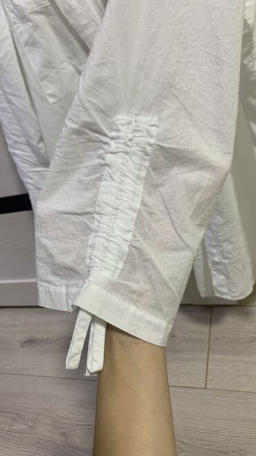 белая женская рубашка: Рубашка 2XL (EU 44), 3XL (EU 46), цвет - Белый