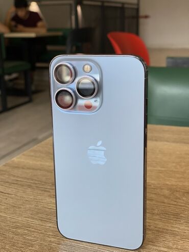 телефон 13про: IPhone 13 Pro, Колдонулган, 256 ГБ, Sierra Blue, 83 %