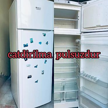 ariston ucuz: *Sada* Ariston soyuducu 270 AZN hündürü 1.70/60 sm ustada qeti olmayib — 1