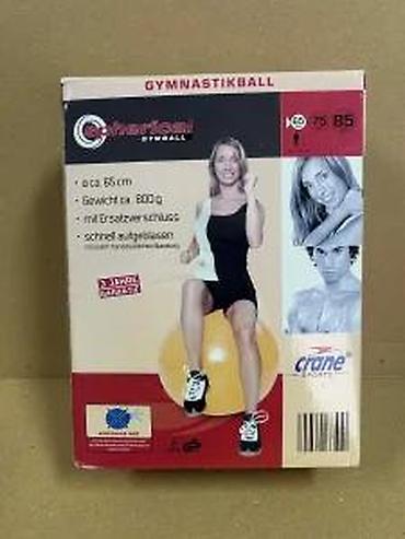 Sport i razonoda: Crane Sports Spherical Gymball – gimnastička lopta - Prečnik: oko 65 — 6