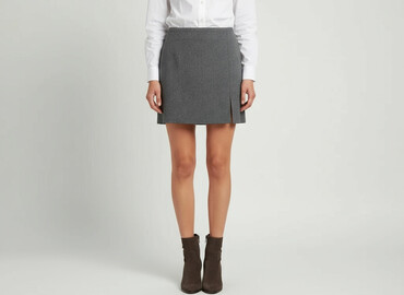 zara spódnice czarne: Women`s skirt, size M