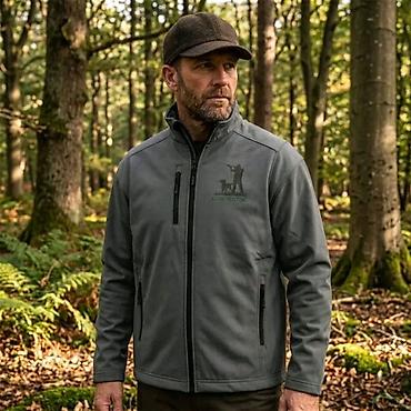 Jakne za prelazni period: Muška softshell jakna za outdoor/šumske aktivnosti - Materijal — 2