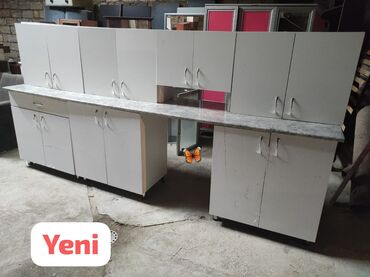 Mətbəx mebeli: Yeni mətbəxt mebeli Ölcu 3 metir qiymet 380 manat unvan