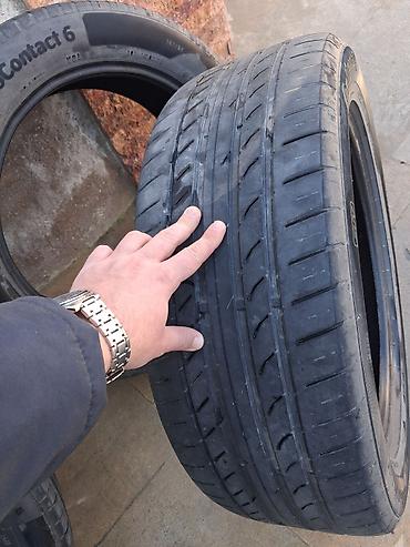 kia r19: Continental - Ölçü: 235/55 R19 Kia sorentodan cixarmisam.Sporlar yaxsi — 4