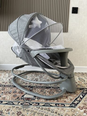 прибор для отпугивания комаров: Детское электронное кресло-качалка (люлька-шезлонг) с москитной сеткой