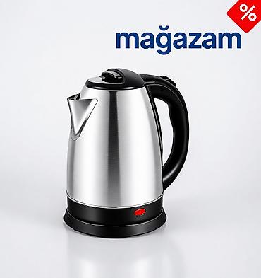 elektrik caydan: DENX DX1774 Elektrik Çaydanı – 1.8L Paslanmayan Polad Kettle Brend — 1