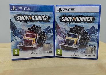 PS oyunu "Snow Runner" Hər bir məhsula zəmanət verilir. Çatdırılma — 1