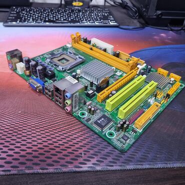 материнские платы ddr2ddr3: Энелик плата, Жаңы, Biostar, LGA775, ПК үчүн