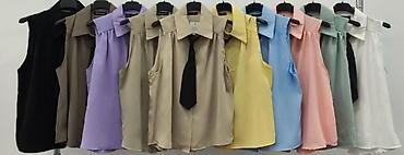 Ostalo: Bluzica + kravata = 2500 dinara🌼🌀🌀 — 5