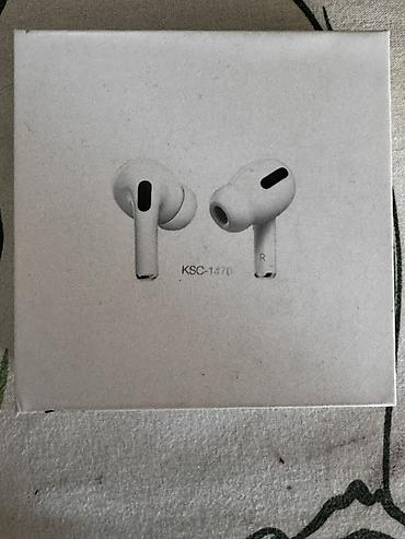 bluetooth qulağlığ: Məhsul: Simsiz qulaqlıq (şarj qutusu ilə) Teze d hec istifade — 6