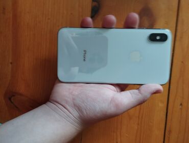 iphone x azerbaycan: IPhone X, 64 GB, Ağ, Simsiz şarj, Face ID