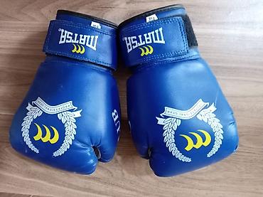 gence mero: Matsa boks əlcəkləri – mavi rəng, uşaq ölçüsü - Brend: MATSA — 1