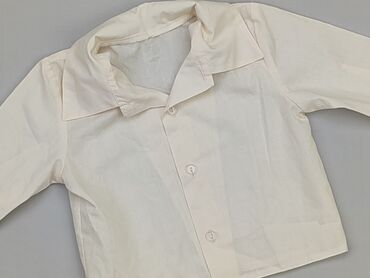 biała bluzka basic: Bluzka, 3-6 m, stan - Dobry