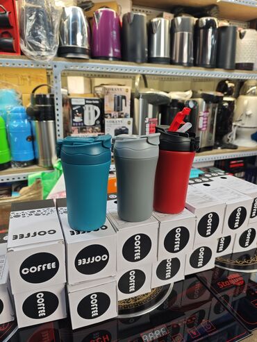 Другие товары для кухни: Термос кружка! Объем 0.5 л Отличного качества Возможность пить через — 2