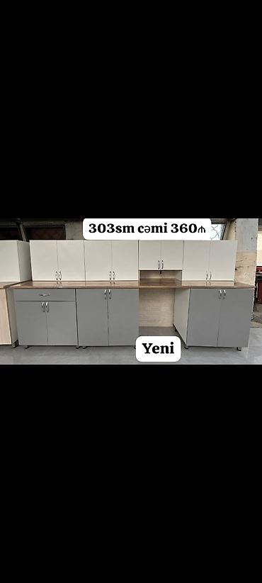 YENİ Metbex mebeli SATILIR*‼️ Hazır əldədir Qiymet 360 manat Olcusu
