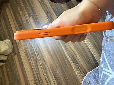 sur mikrafon: Məhsul: Narıncı silikon telefon qabı (KeepPhone Liquid Silicone — 2