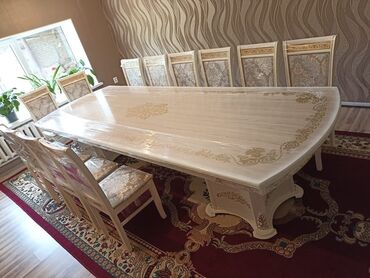 Столы и стулья для зала: Стол и стул для зала, Новый, цвет - Белый — 18