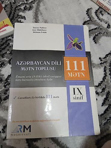 Testlər: Məhsul: “Abituriyent – 2023 Test Toplusu (Azərbaycan dili)” kitabı — 1