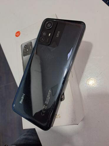 xiaomi qin 2 бишкек: Xiaomi Redmi Note 12S, 256 ГБ, цвет - Серый, 
 Кнопочный, Отпечаток пальца, Две SIM карты
