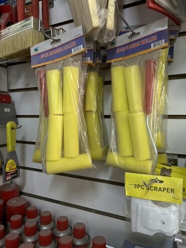 наполнитель древесный: Набор поролоновых валиков 3PCS SPONGE ROLLER - В комплекте: 3