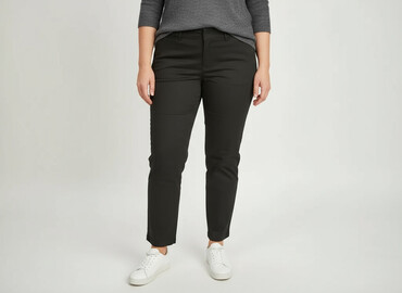 Women's Pants: Spodnie materiałowe damskie, rozmiar 2XL