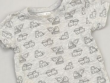 Koszulki i Bluzki: Koszulka, Fox&Bunny, 9-12 m, stan - Dobry