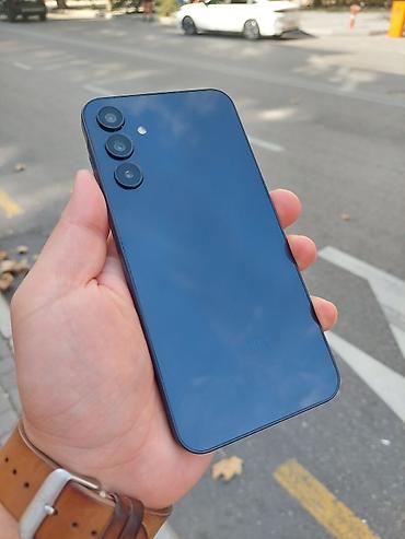 nokia e 6: Samsung Galaxy A25, 128 GB, rəng - Qara, Zəmanət, Sensor, Barmaq izi — 1