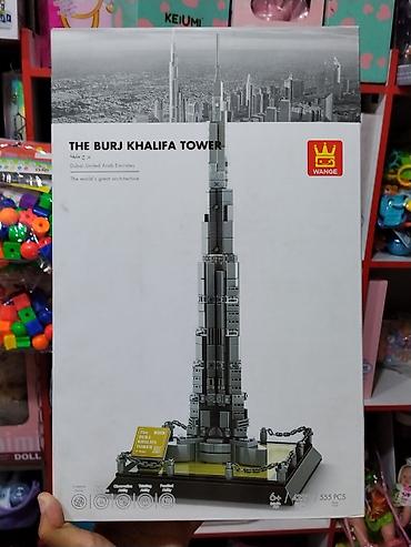 Конструктор Wange “The Burj Khalifa Tower” (Башня Бурдж-Халифа) -