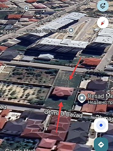 sekide torpaq sahesi satilir: 8 otaq, 277 kv. m, Təmirsiz — 1