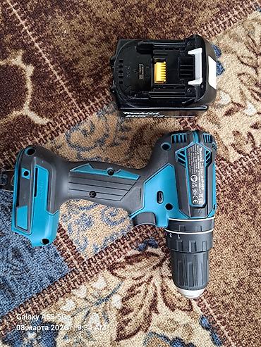 Шуруповерты: Аккумуляторная ударная дрель-шуруповерт Makita DHP485 (18V — 8