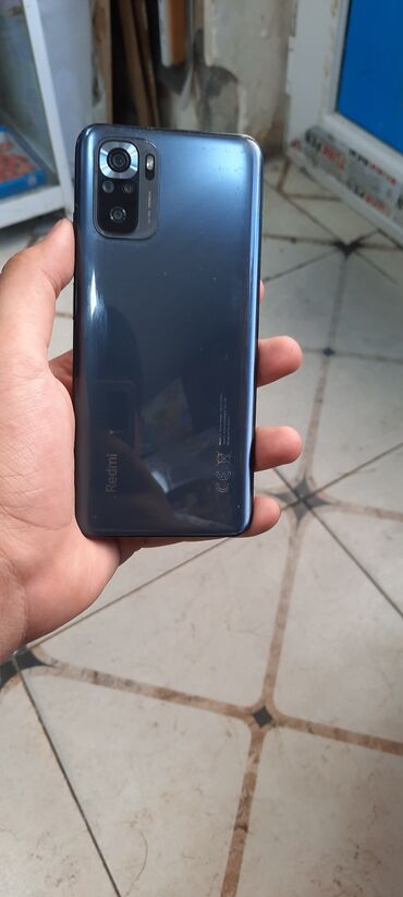 xiomi not 9s: Xiaomi Redmi Note 10, 64 ГБ, цвет - Серый, 
 Отпечаток пальца, Две SIM карты
