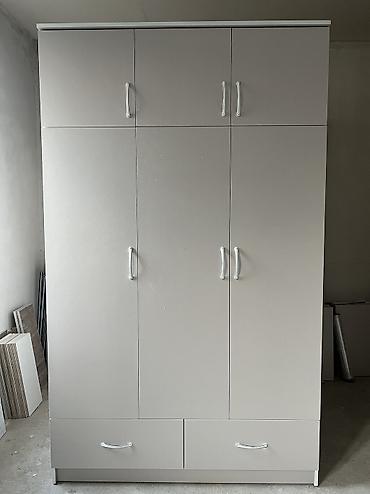 Шкафы для одежды: Шкаф для одежды, Новый, Прямой, ЛДСП — 9