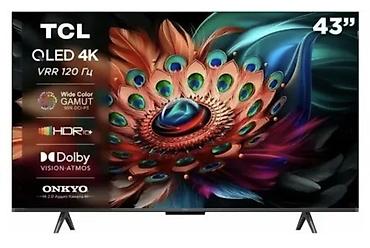 Телевизоры: TCL 43c655 
Почти новый, на гарантии — 2