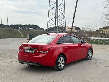 cruze led: Chevrolet Cruze – Qırmızı sedan - Kuzov: sedan, parlaq qırmızı rəng - — 5