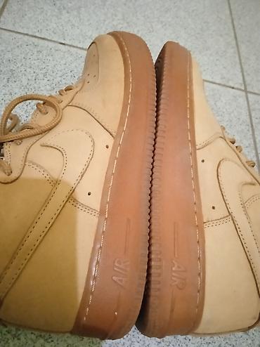 Patike: Nike Air Force 1 broj 39 – duboke patike od prevrnute kože - Model — 8